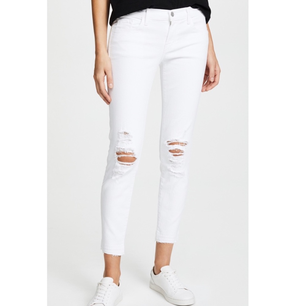J. Brand Cropped Skinny Jeans